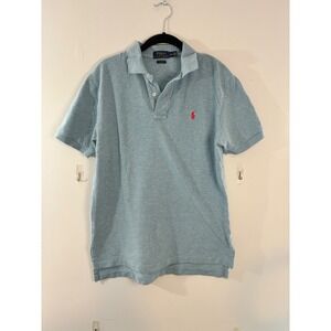 Polo Ralph Lauren Polo Shirt‎ Classic Fit Short Sleeve Casual Red Pony M